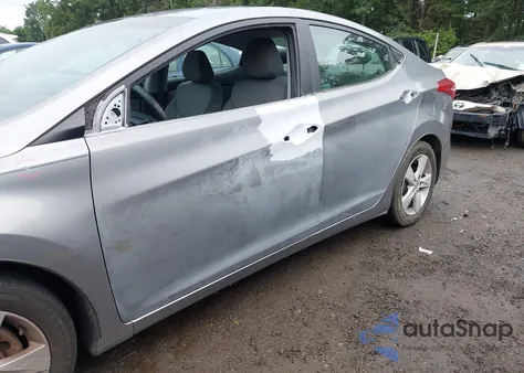 2012 Hyundai Elantra Gls (Ulsan Plant) from USA, damaged, VIN KMHDH4AE2CU208417